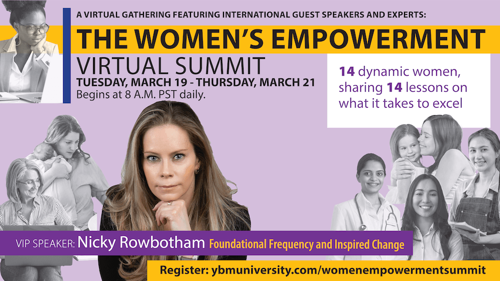 Womens Empowerment Vitrual Summit promo1